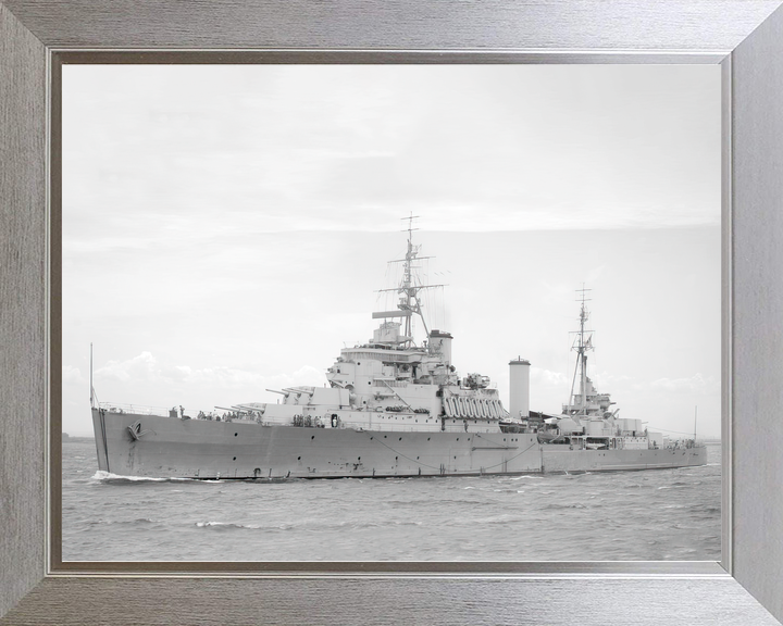 HMS Gambia (48) Royal Navy Fiji Class Light Cruiser Port Side View Photo Print Wall Art Decor - Posters, Prints, & Visual Artwork - by Hampshire Prints (image 7 of 9)