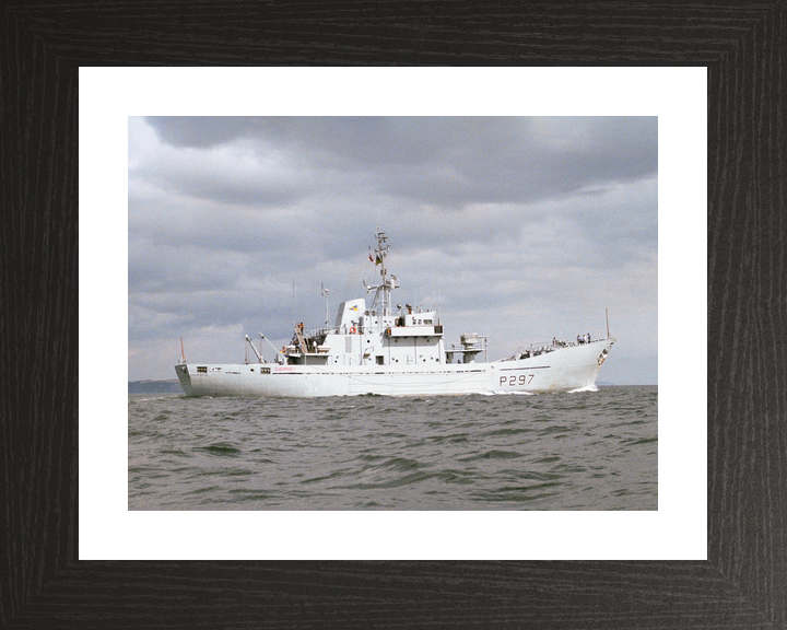 HMS Guernsey (P297) Royal Navy Island Class Patrol Vessel Starboard Beam View Photo Print Wall Art Decor - Posters, Prints, & Visual Artwork - by Hampshire Prints (image 2 of 9)