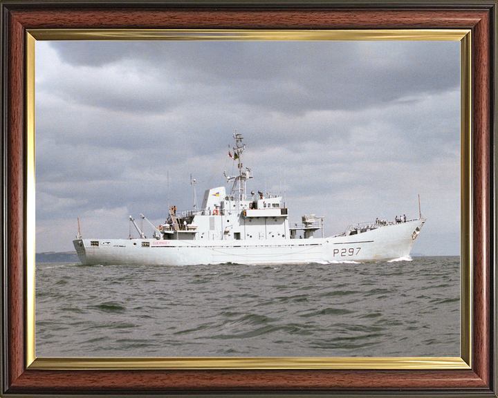 HMS Guernsey (P297) Royal Navy Island Class Patrol Vessel Starboard Beam View Photo Print Wall Art Decor - Posters, Prints, & Visual Artwork - by Hampshire Prints (image 9 of 9)