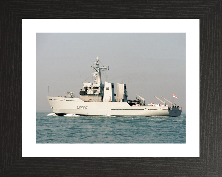 HMS Humber (M2007) Royal Navy River Class Minesweeper Port Side View Photo Print Wall Art Decor - Posters, Prints, & Visual Artwork - by Hampshire Prints (image 2 of 9)