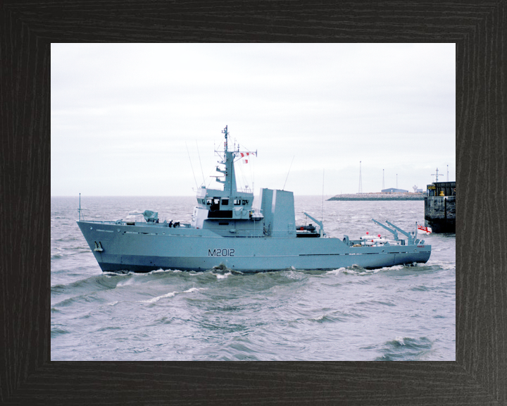 HMS Ribble M2012 River Class Minesweeper May 1986 Photo Print - Posters, Prints, & Visual Artwork - by Hampshire Prints (image 3 of 9)