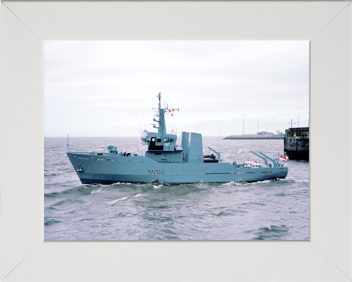 HMS Ribble M2012 River Class Minesweeper May 1986 Photo Print - Posters, Prints, & Visual Artwork - by Hampshire Prints (image 5 of 9)
