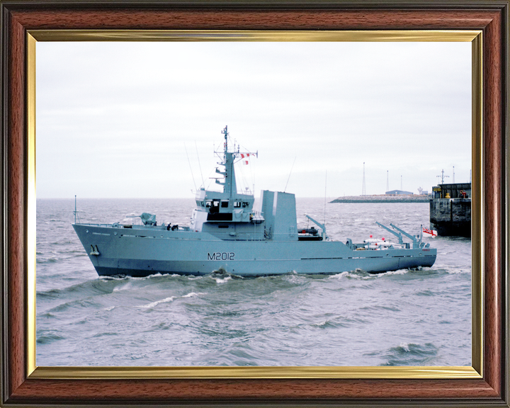 HMS Ribble M2012 River Class Minesweeper May 1986 Photo Print - Posters, Prints, & Visual Artwork - by Hampshire Prints (image 9 of 9)