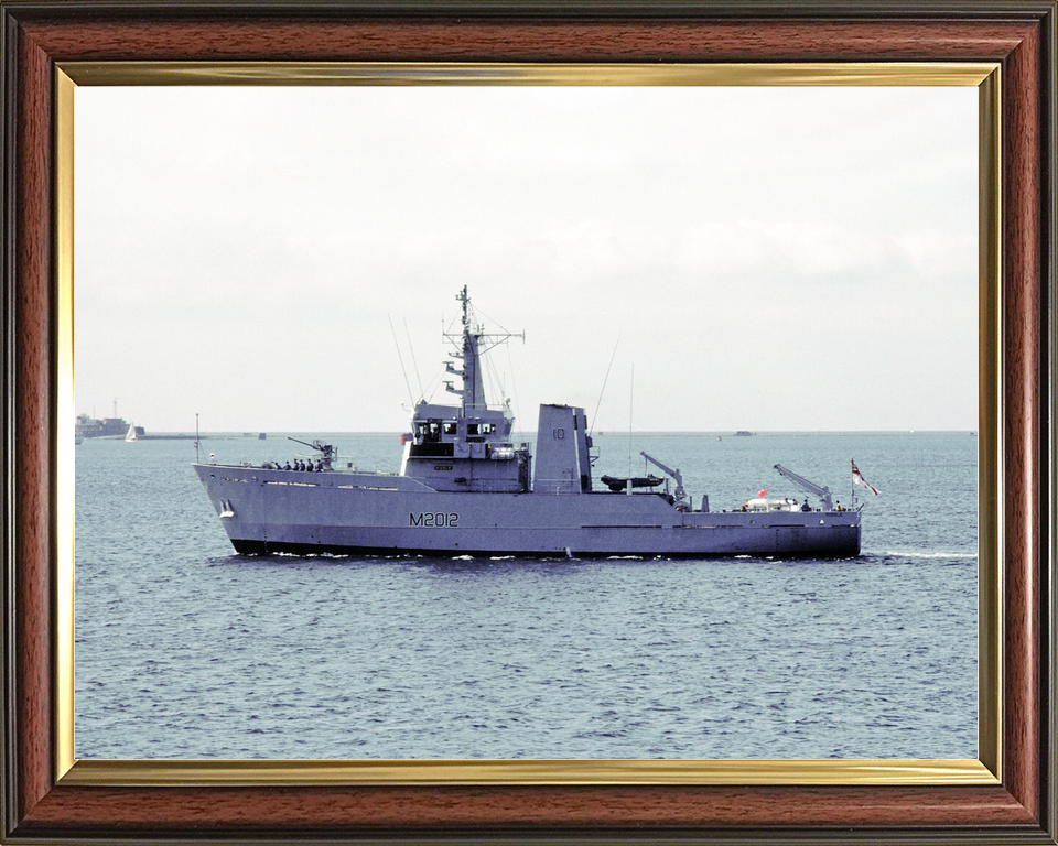 HMS Ribble M2012 River Class Minesweeper June 1989 Photo Print - Posters, Prints, & Visual Artwork - by Hampshire Prints (image 9 of 9)