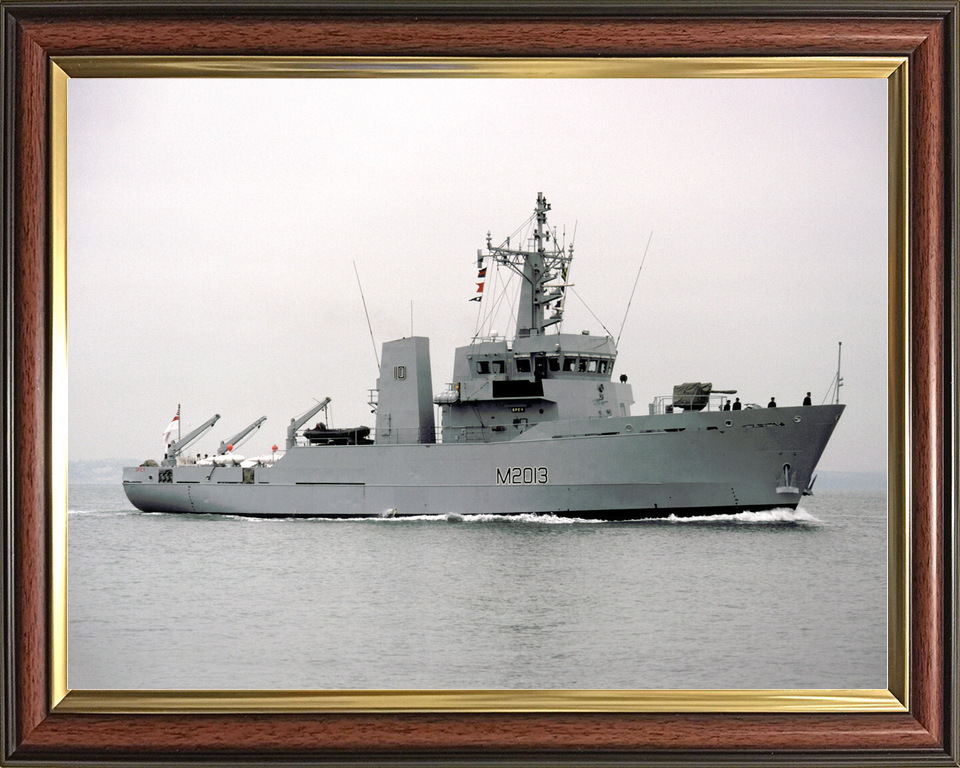 HMS Spey M2013 River Class Minesweeper Warship June 1991 Photo Print - Posters, Prints, & Visual Artwork - by Hampshire Prints (image 9 of 9)