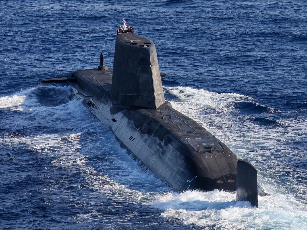 HMS Artful S121 Astute Class Submarine 2010 Trials