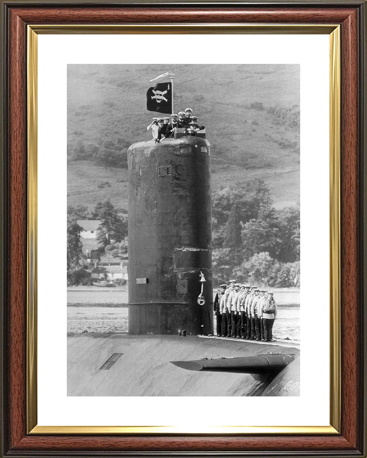 HMS Conqueror S48 Churchill Class Submarine 1982