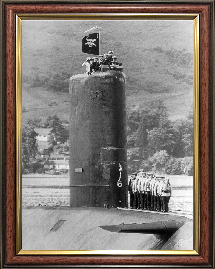 HMS Conqueror S48 Churchill Class Submarine 1982