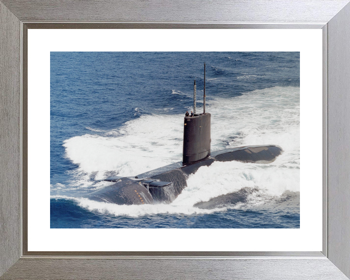 HMS Courageous S50 Churchill Class Submarine Port Side