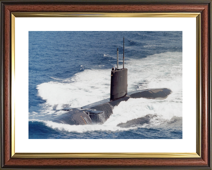 HMS Courageous S50 Churchill Class Submarine Port Side