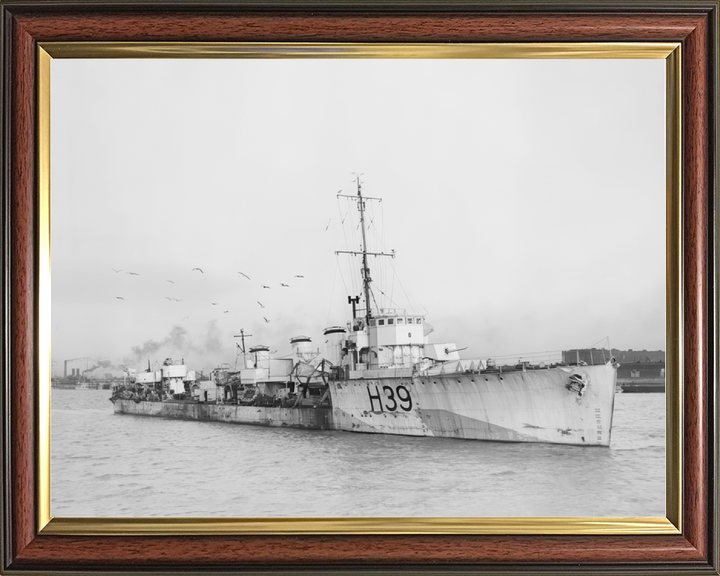 HMS Skate H39 R Class Destroyer 1942 Photo Print - Posters, Prints, & Visual Artwork - by Hampshire Prints (image 9 of 9)