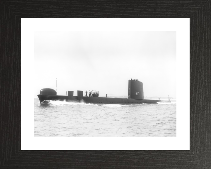 HMS Ocelot S17 Oberon Class Submarine Port Side