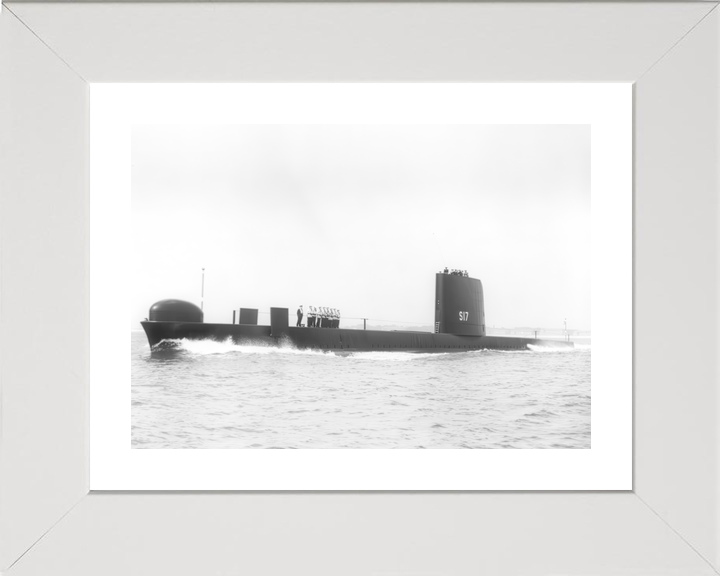 HMS Ocelot S17 Oberon Class Submarine Port Side