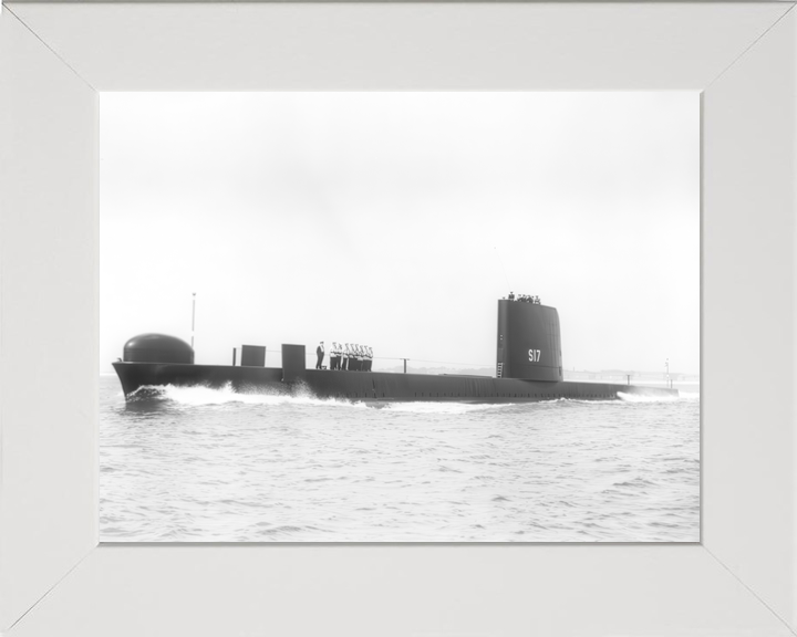 HMS Ocelot S17 Oberon Class Submarine Port Side