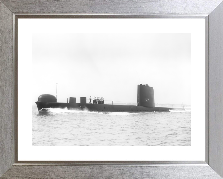 HMS Ocelot S17 Oberon Class Submarine Port Side
