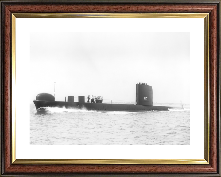 HMS Ocelot S17 Oberon Class Submarine Port Side