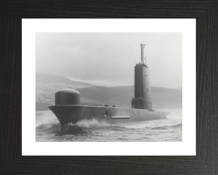 HMS Ocelot S17 Oberon Class Submarine Off Scotland Port Bow Photo Print - Posters, Prints, & Visual Artwork - by Hampshire Prints (image 2 of 9)