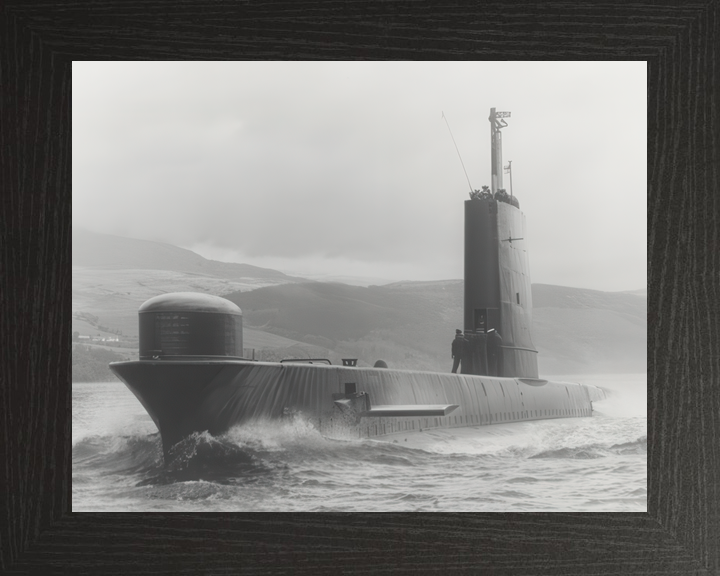 HMS Ocelot S17 Oberon Class Submarine Off Scotland Port Bow Photo Print - Posters, Prints, & Visual Artwork - by Hampshire Prints (image 3 of 9)