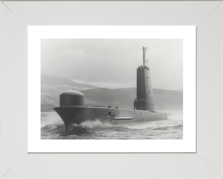HMS Ocelot S17 Oberon Class Submarine Off Scotland Port Bow Photo Print - Posters, Prints, & Visual Artwork - by Hampshire Prints (image 4 of 9)