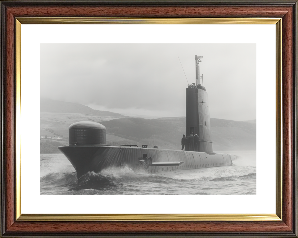 HMS Ocelot S17 Oberon Class Submarine Off Scotland Port Bow Photo Print - Posters, Prints, & Visual Artwork - by Hampshire Prints (image 8 of 9)