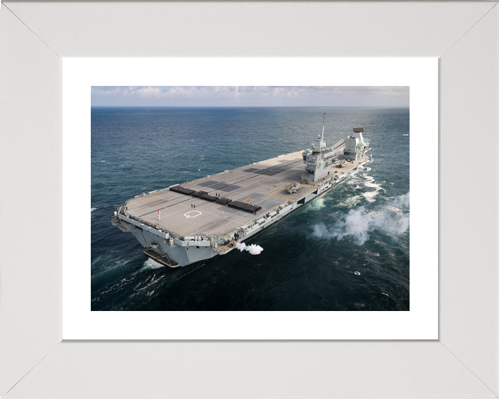 HMS Queen Elizabeth R08 Queen Elizabeth Class Aircraft Carrier September 2022 Photo Print - Posters, Prints, & Visual Artwork - by Hampshire Prints (image 4 of 9)