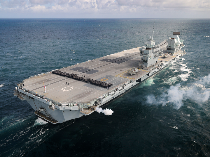 HMS Queen Elizabeth R08 Queen Elizabeth Class Aircraft Carrier September 2022 Photo Print - Posters, Prints, & Visual Artwork - by Hampshire Prints (image 1 of 9)