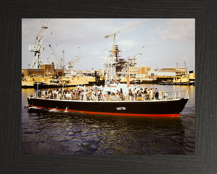 HMS Portisham M2781 Ham Class Minesweeper August 1980 Photo Print - Posters, Prints, & Visual Artwork - by Hampshire Prints (image 3 of 9)
