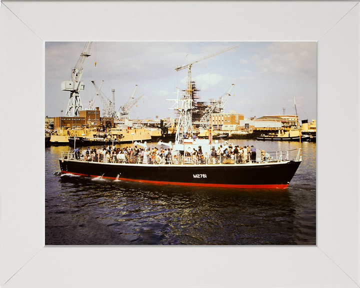 HMS Portisham M2781 Ham Class Minesweeper August 1980 Photo Print - Posters, Prints, & Visual Artwork - by Hampshire Prints (image 5 of 9)