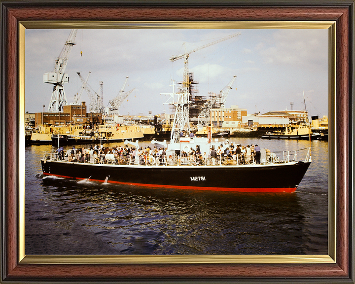 HMS Portisham M2781 Ham Class Minesweeper August 1980 Photo Print - Posters, Prints, & Visual Artwork - by Hampshire Prints (image 9 of 9)