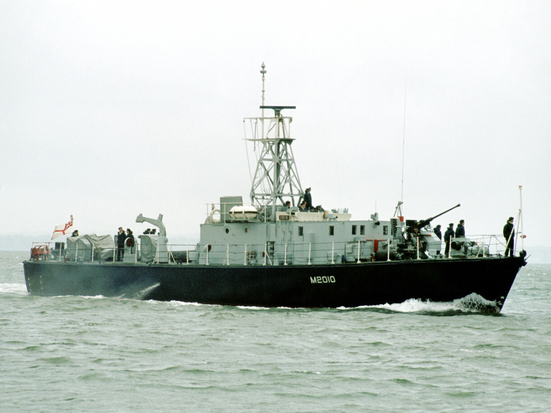 HMS Isis M2010 Ley Class Minesweeper June 1980 Photo Print - Posters, Prints, & Visual Artwork - by Hampshire Prints (image 1 of 9)