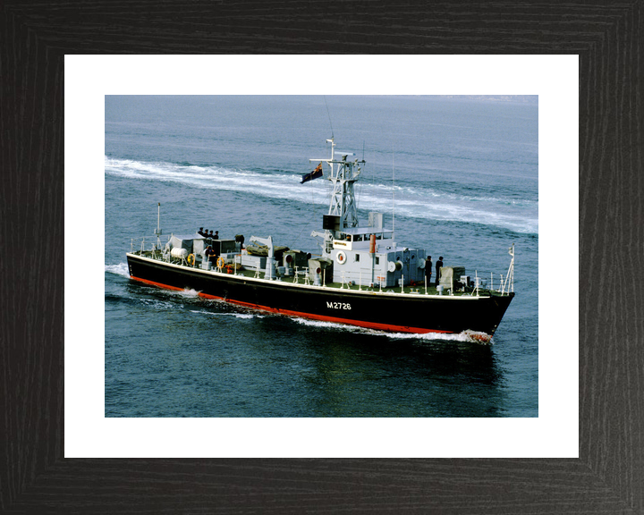HMS Shipham M2726 Ham Class Minesweeper July 1984 Photo Print - Posters, Prints, & Visual Artwork - by Hampshire Prints (image 2 of 9)
