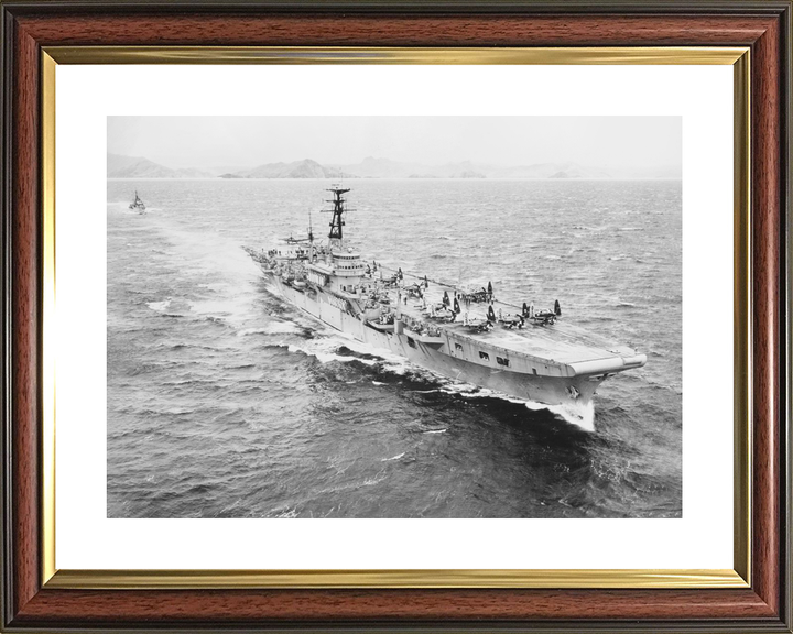 HMS Triumph R16 Colossus Class Aircraft Carrier March 1950 Photo Print - Posters, Prints, & Visual Artwork - by Hampshire Prints (image 8 of 9)