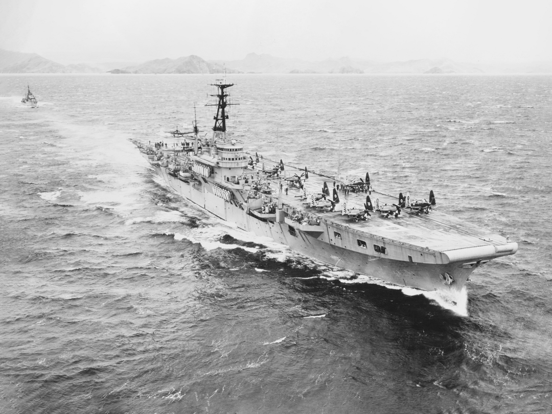 HMS Triumph R16 Colossus Class Aircraft Carrier March 1950 Photo Print - Posters, Prints, & Visual Artwork - by Hampshire Prints (image 1 of 9)