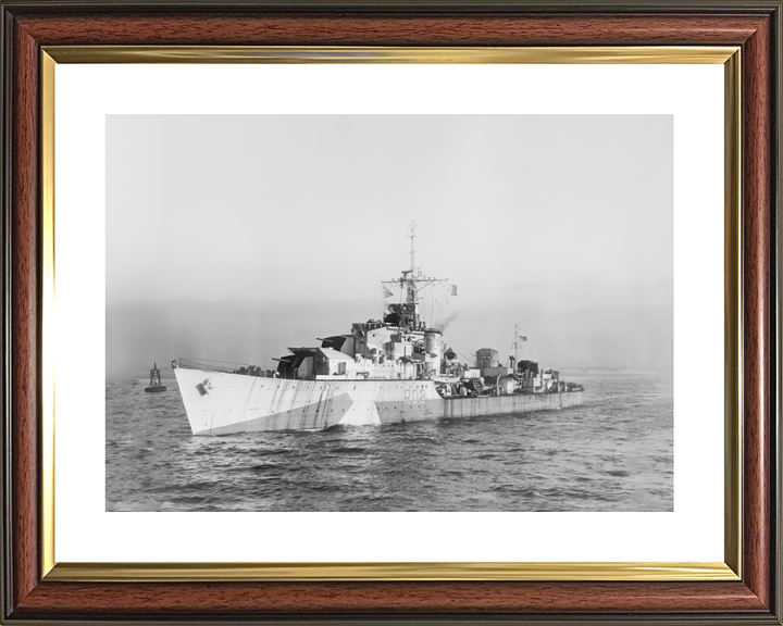 HMS Zest R02 Z Class Destroyer December 1944 Photo Print - Posters, Prints, & Visual Artwork - by Hampshire Prints (image 8 of 9)