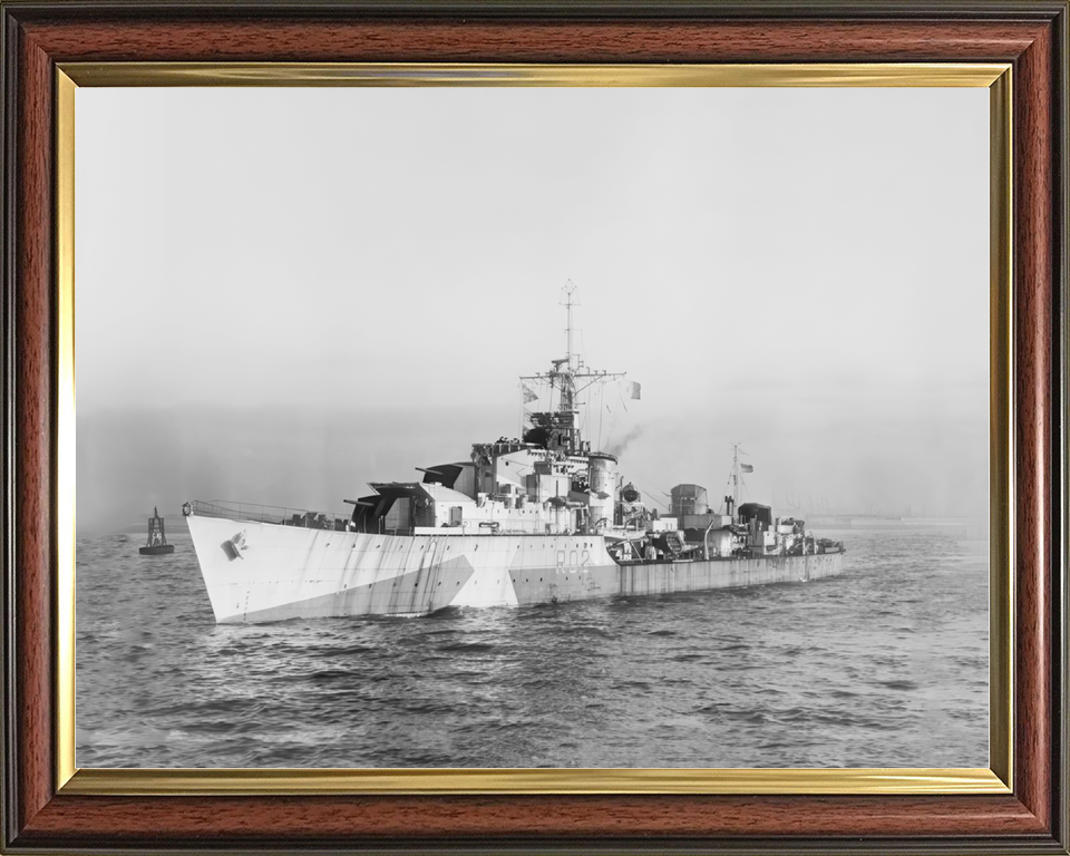 HMS Zest R02 Z Class Destroyer December 1944 Photo Print - Posters, Prints, & Visual Artwork - by Hampshire Prints (image 9 of 9)