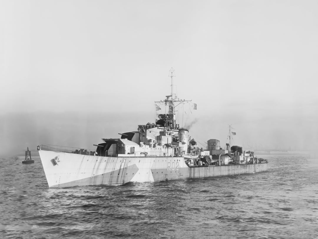 HMS Zest R02 Z Class Destroyer December 1944 Photo Print - Posters, Prints, & Visual Artwork - by Hampshire Prints (image 1 of 9)