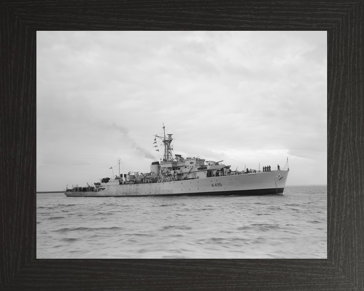 HMS Enard Bay (K435) Royal Navy Bay Class Frigate Starboard Side View Photo Print Wall Art Decor - Posters, Prints, & Visual Artwork - by Hampshire Prints (image 3 of 9)