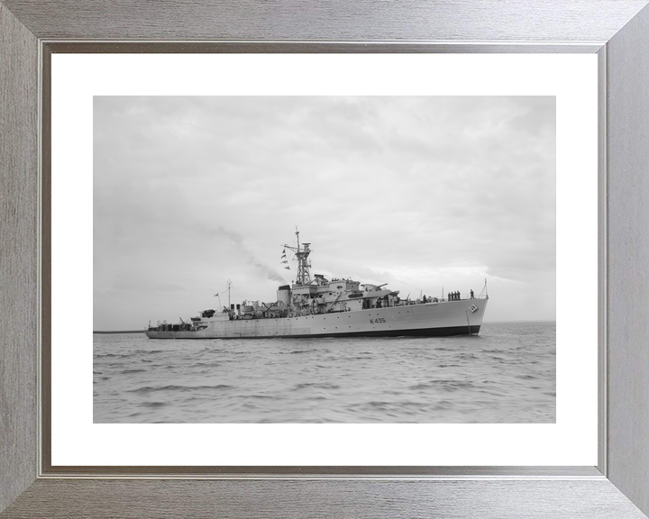 HMS Enard Bay (K435) Royal Navy Bay Class Frigate Starboard Side View Photo Print Wall Art Decor - Posters, Prints, & Visual Artwork - by Hampshire Prints (image 6 of 9)