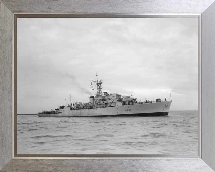 HMS Enard Bay (K435) Royal Navy Bay Class Frigate Starboard Side View Photo Print Wall Art Decor - Posters, Prints, & Visual Artwork - by Hampshire Prints (image 7 of 9)
