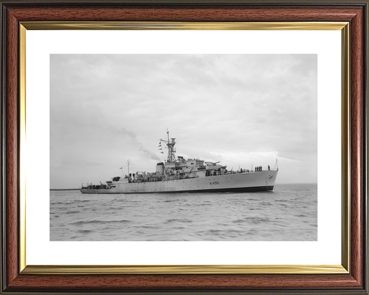 HMS Enard Bay (K435) Royal Navy Bay Class Frigate Starboard Side View Photo Print Wall Art Decor - Posters, Prints, & Visual Artwork - by Hampshire Prints (image 8 of 9)