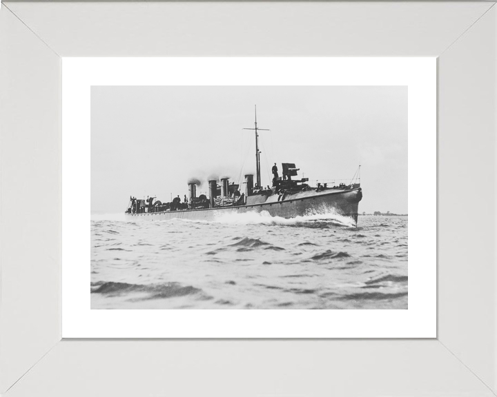 HMS Hornet (1893) Royal Navy Havock Class Torpedo Boat Starboard View Photo Print Wall Art Decor - Posters, Prints, & Visual Artwork - by Hampshire Prints (image 4 of 9)