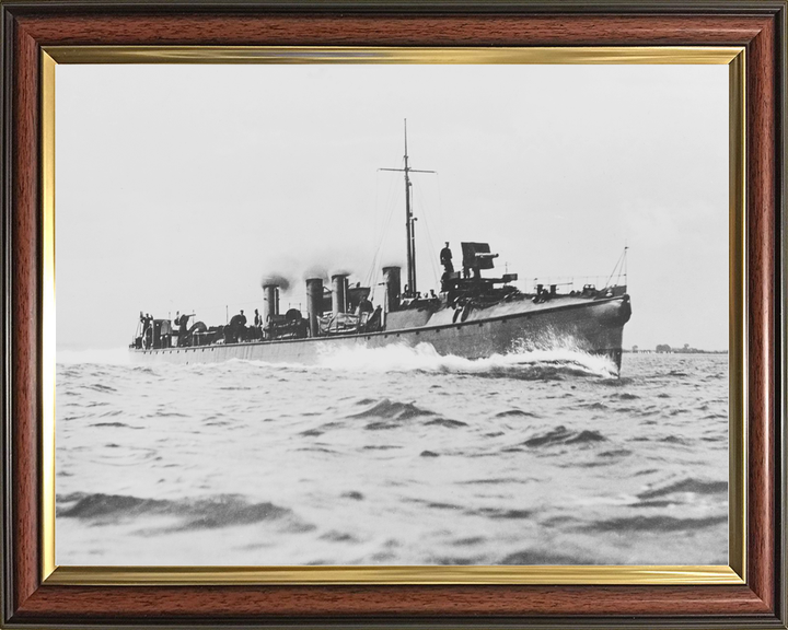 HMS Hornet (1893) Royal Navy Havock Class Torpedo Boat Starboard View Photo Print Wall Art Decor - Posters, Prints, & Visual Artwork - by Hampshire Prints (image 9 of 9)
