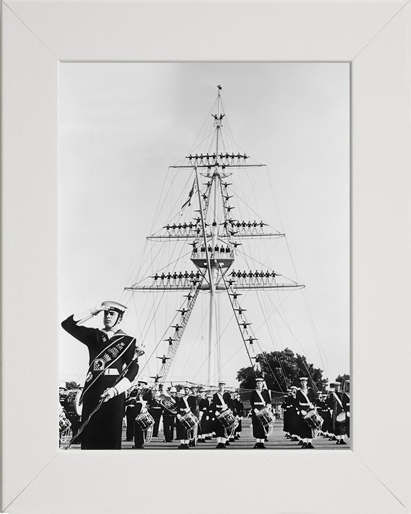 HMS Ganges Mast Manning 1960s Photo Print - Posters, Prints, & Visual Artwork - by Hampshire Prints (image 5 of 9)