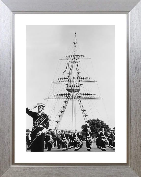 HMS Ganges Mast Manning 1960s Photo Print - Posters, Prints, & Visual Artwork - by Hampshire Prints (image 6 of 9)