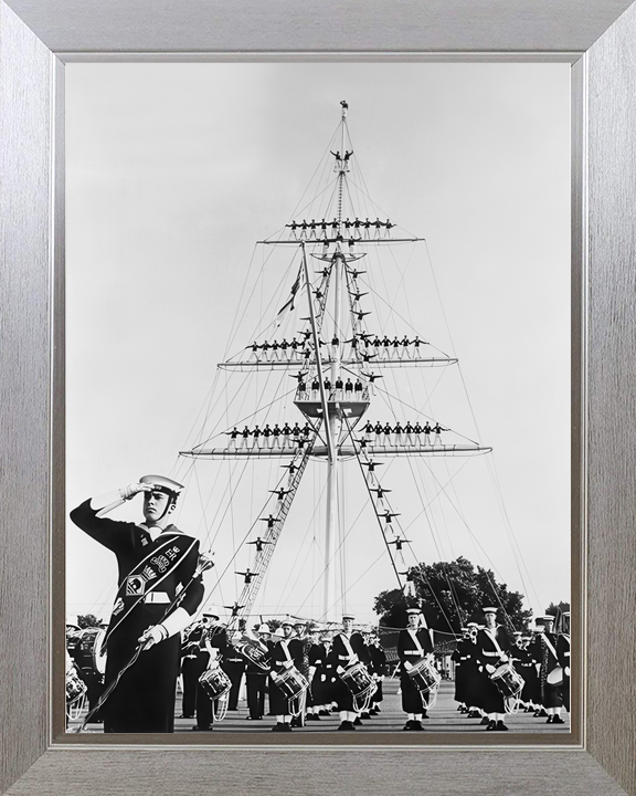 HMS Ganges Mast Manning 1960s Photo Print - Posters, Prints, & Visual Artwork - by Hampshire Prints (image 7 of 9)