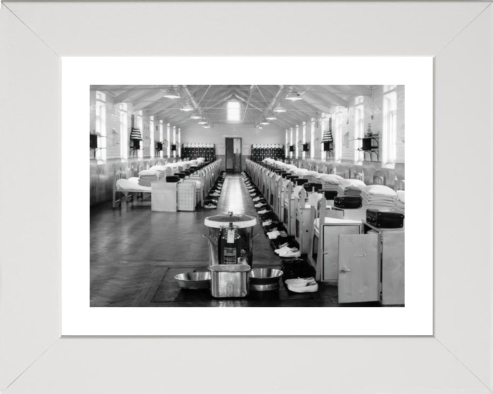 HMS Ganges Mess Deck 1960s Royal Navy Training Establishment Photo Print - Posters, Prints, & Visual Artwork - by Hampshire Prints (image 4 of 9)