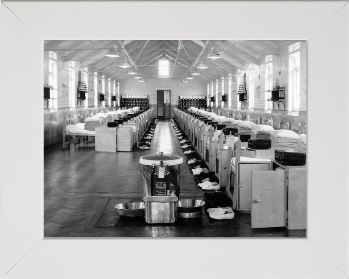HMS Ganges Mess Deck 1960s Royal Navy Training Establishment Photo Print - Posters, Prints, & Visual Artwork - by Hampshire Prints (image 5 of 9)