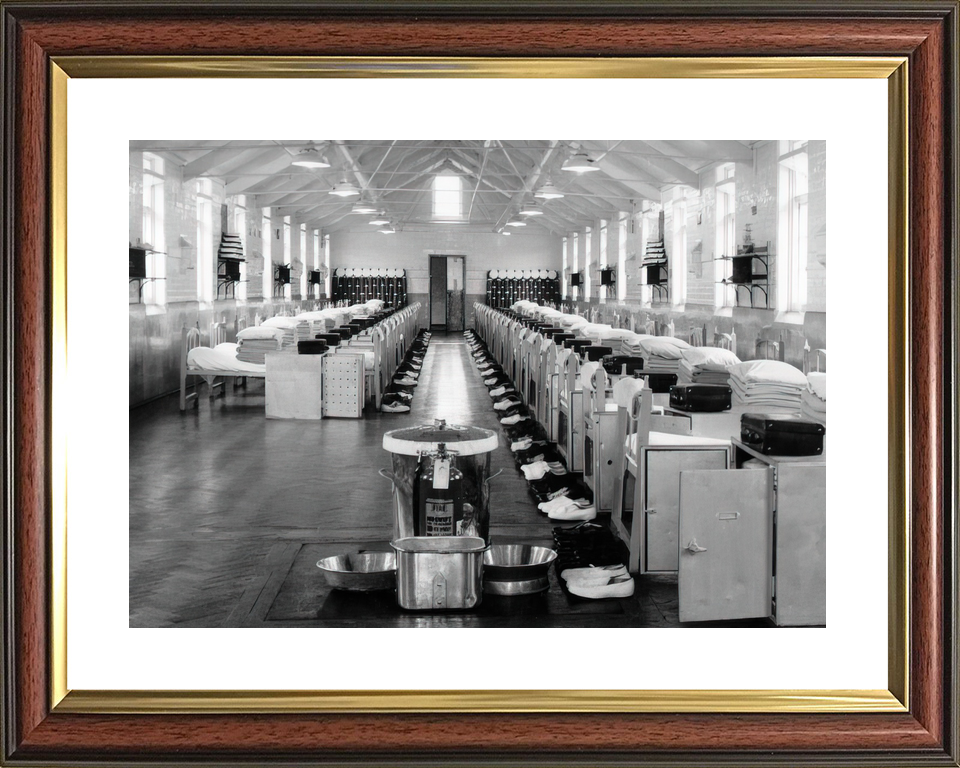 HMS Ganges Mess Deck 1960s Royal Navy Training Establishment Photo Print - Posters, Prints, & Visual Artwork - by Hampshire Prints (image 8 of 9)