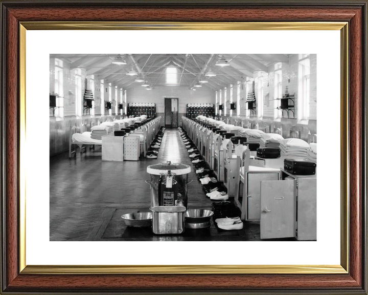 HMS Ganges Mess Deck 1960s Royal Navy Training Establishment Photo Print - Posters, Prints, & Visual Artwork - by Hampshire Prints (image 8 of 9)