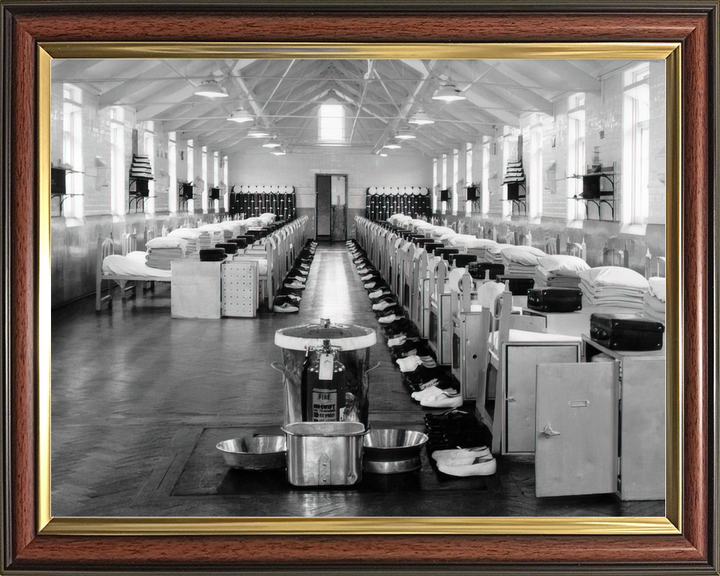 HMS Ganges Mess Deck 1960s Royal Navy Training Establishment Photo Print - Posters, Prints, & Visual Artwork - by Hampshire Prints (image 9 of 9)